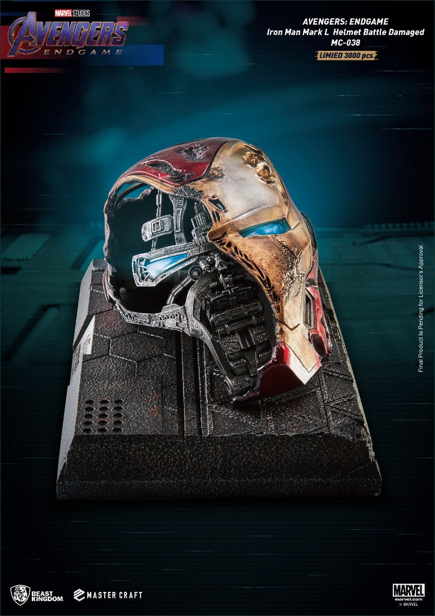 HELMET BATTLE DAMAGE