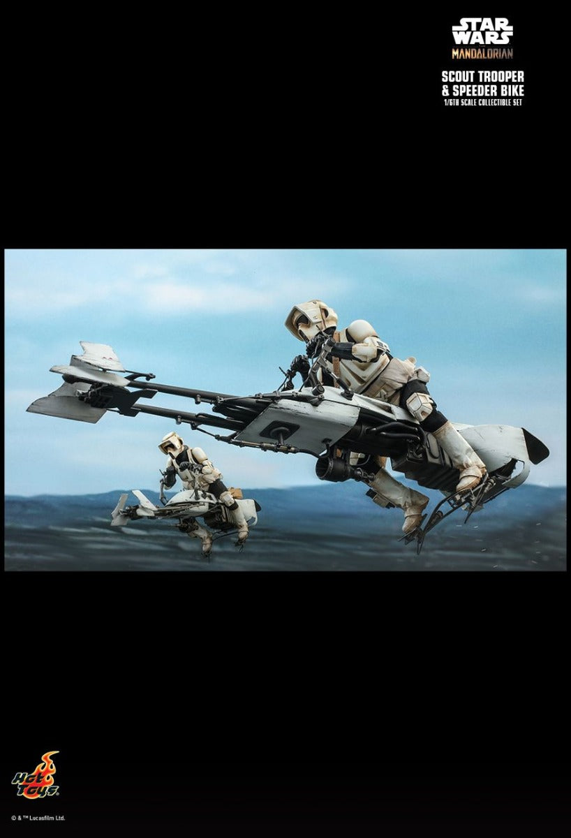SCOUT TROOPER AND SPEEDER BIKE