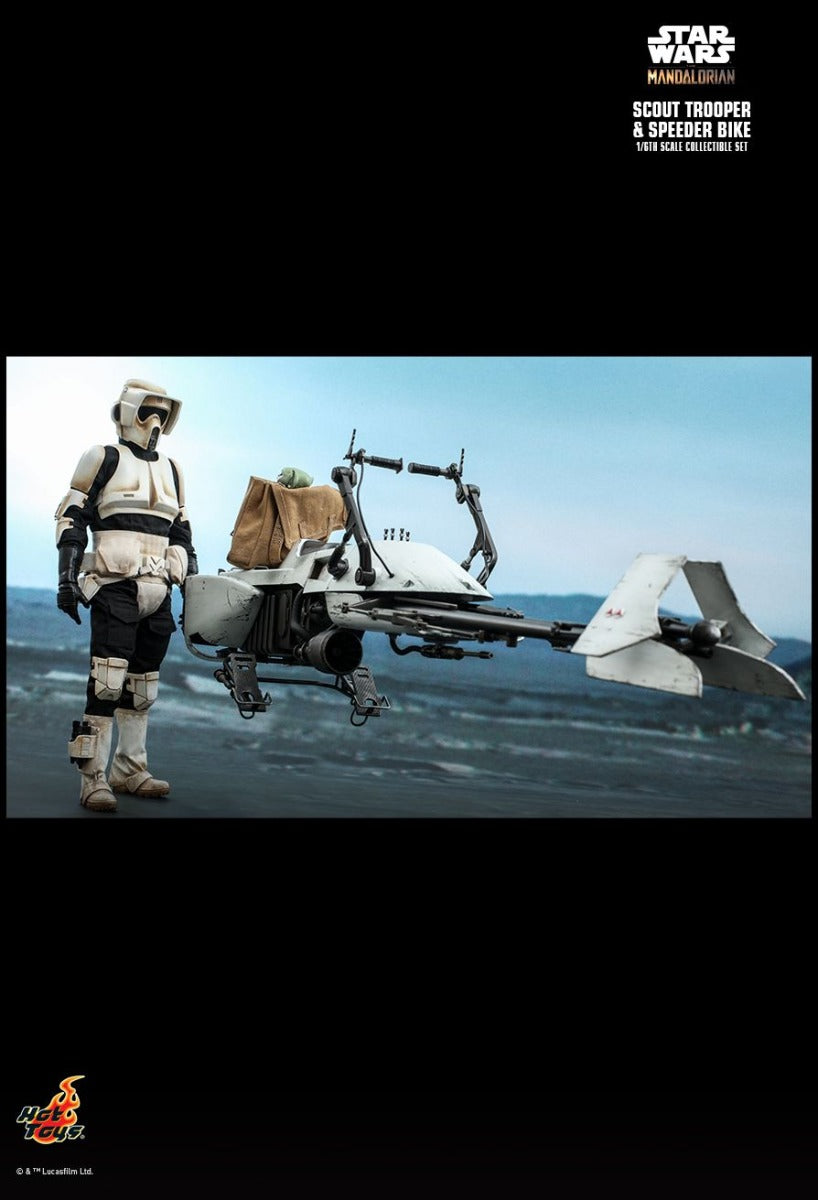 SCOUT TROOPER AND SPEEDER BIKE