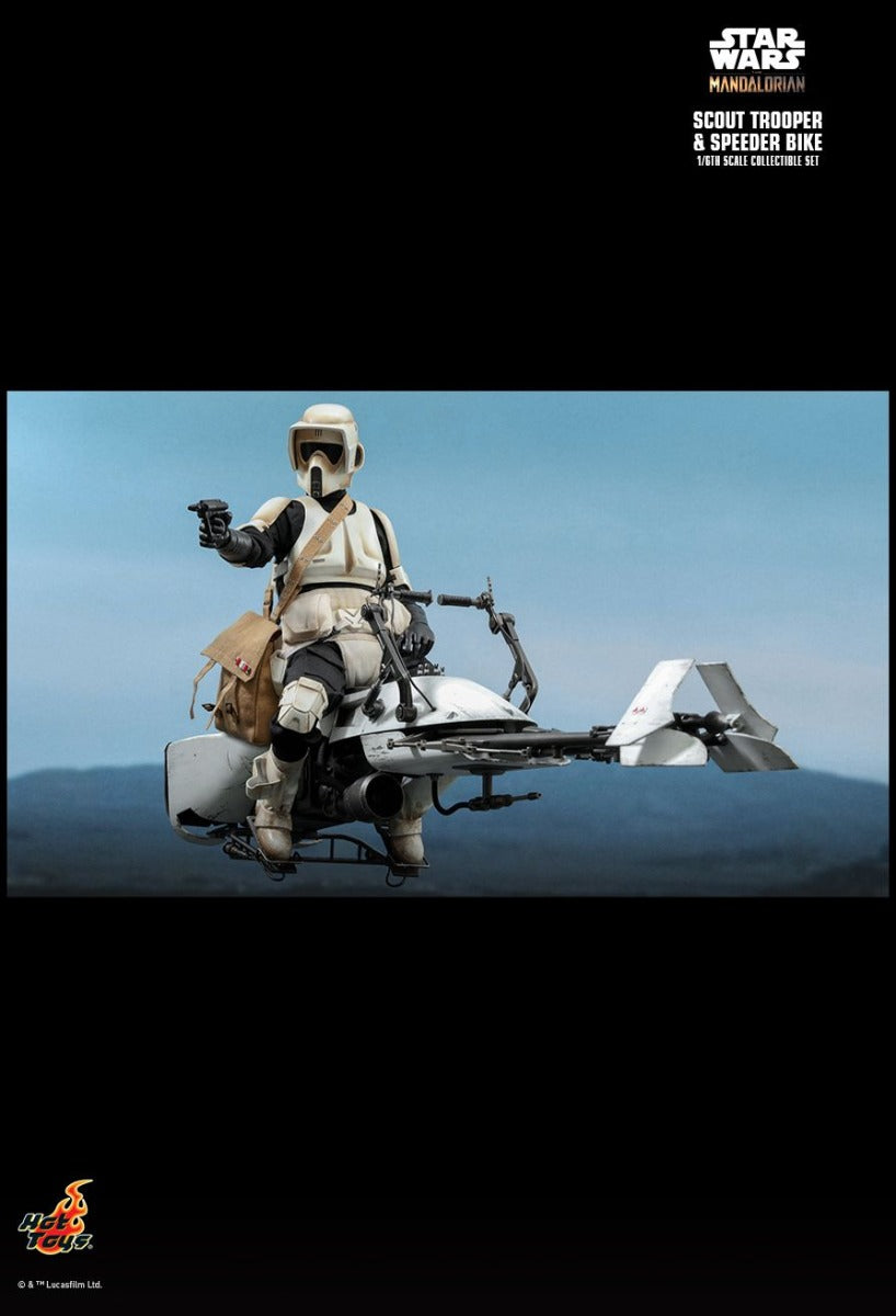 SCOUT TROOPER AND SPEEDER BIKE
