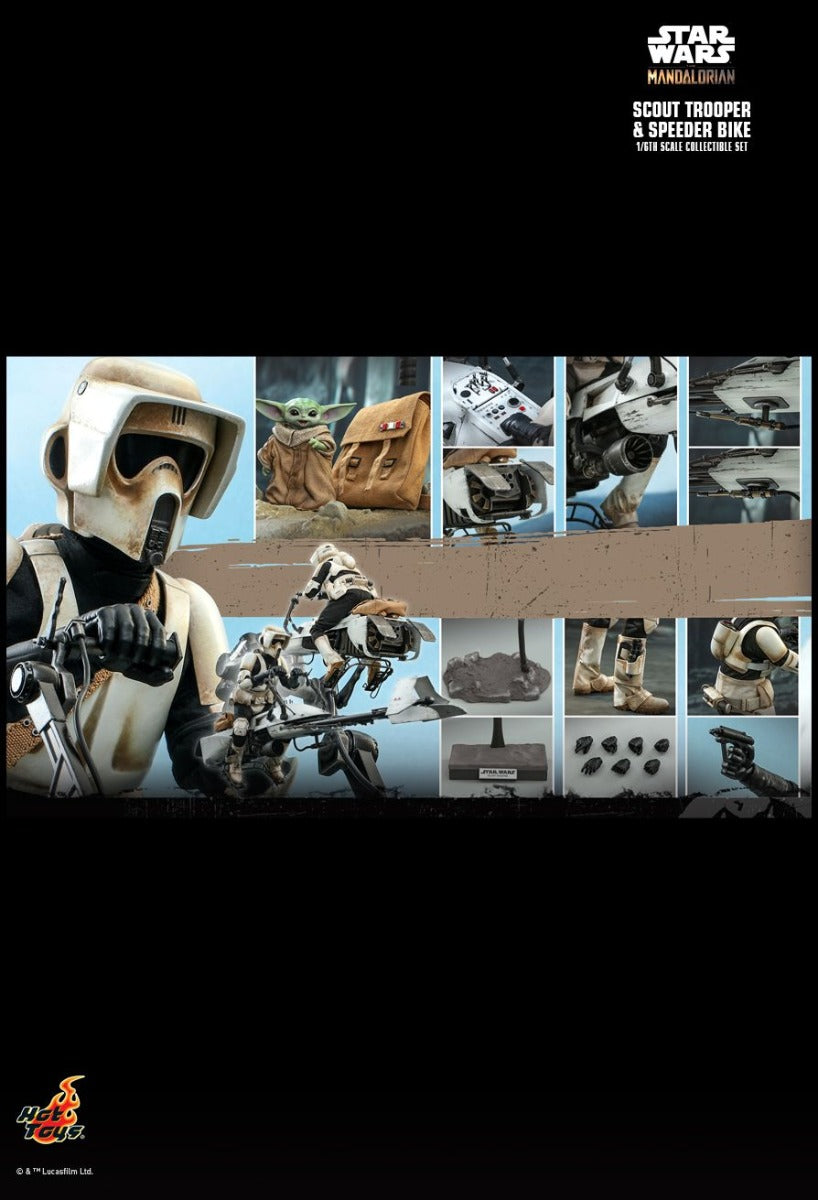 SCOUT TROOPER AND SPEEDER BIKE