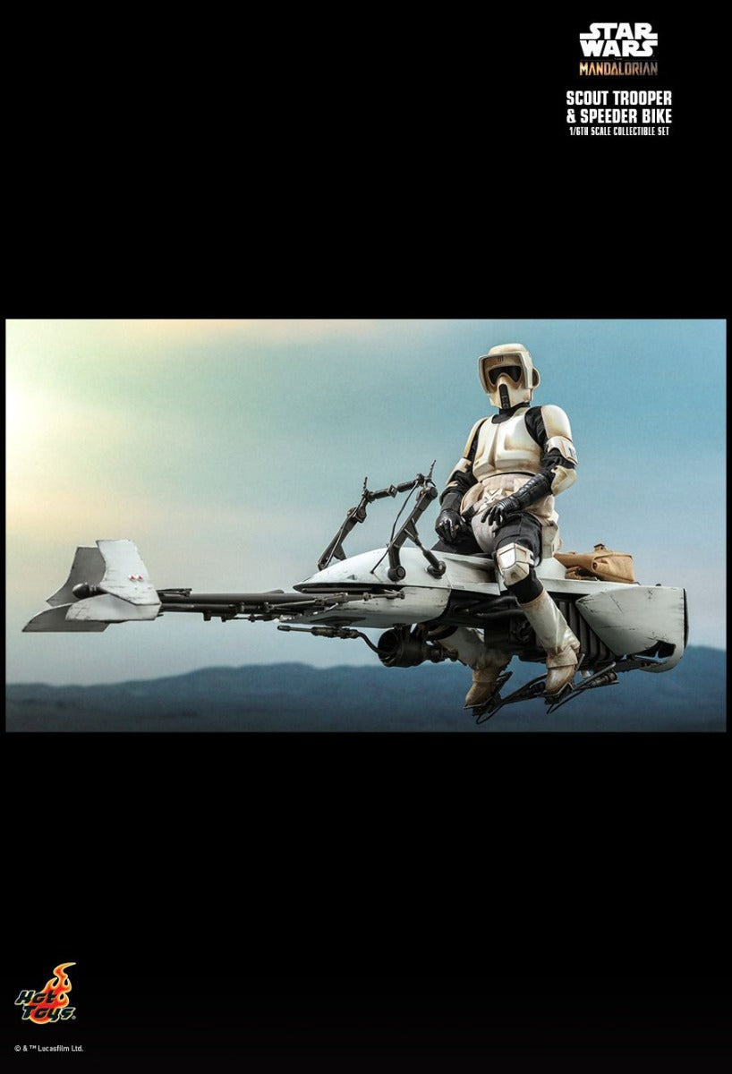 SCOUT TROOPER AND SPEEDER BIKE