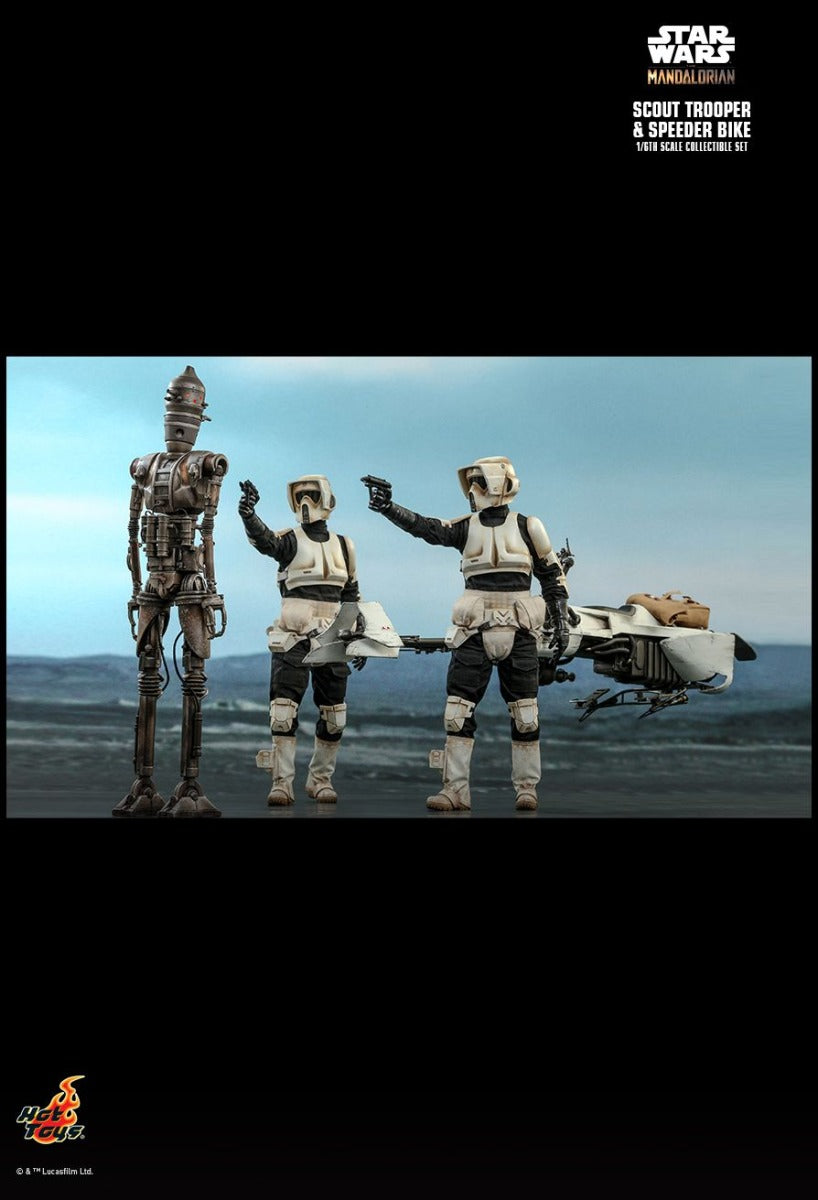 SCOUT TROOPER AND SPEEDER BIKE