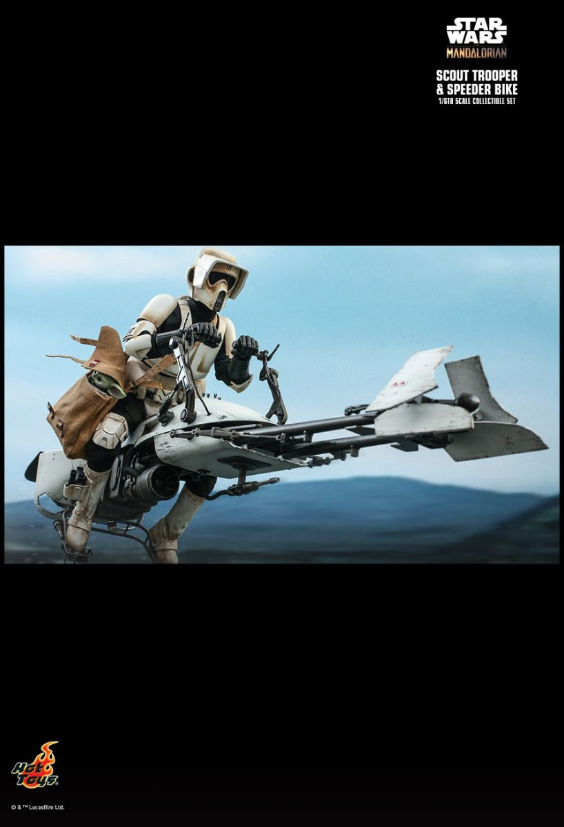 SCOUT TROOPER AND SPEEDER BIKE