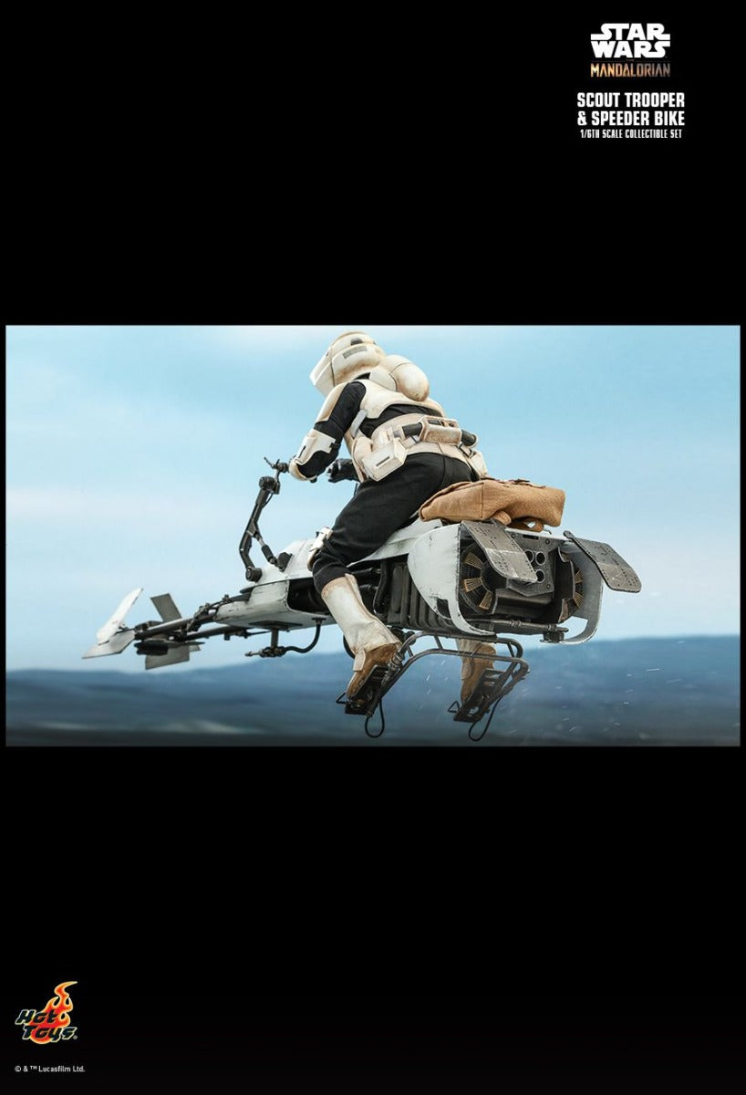 SCOUT TROOPER AND SPEEDER BIKE