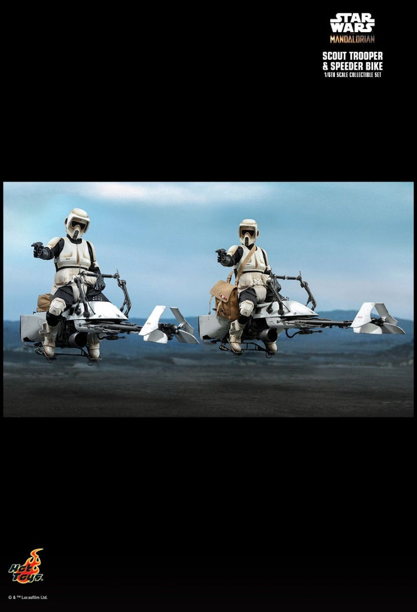 SCOUT TROOPER AND SPEEDER BIKE