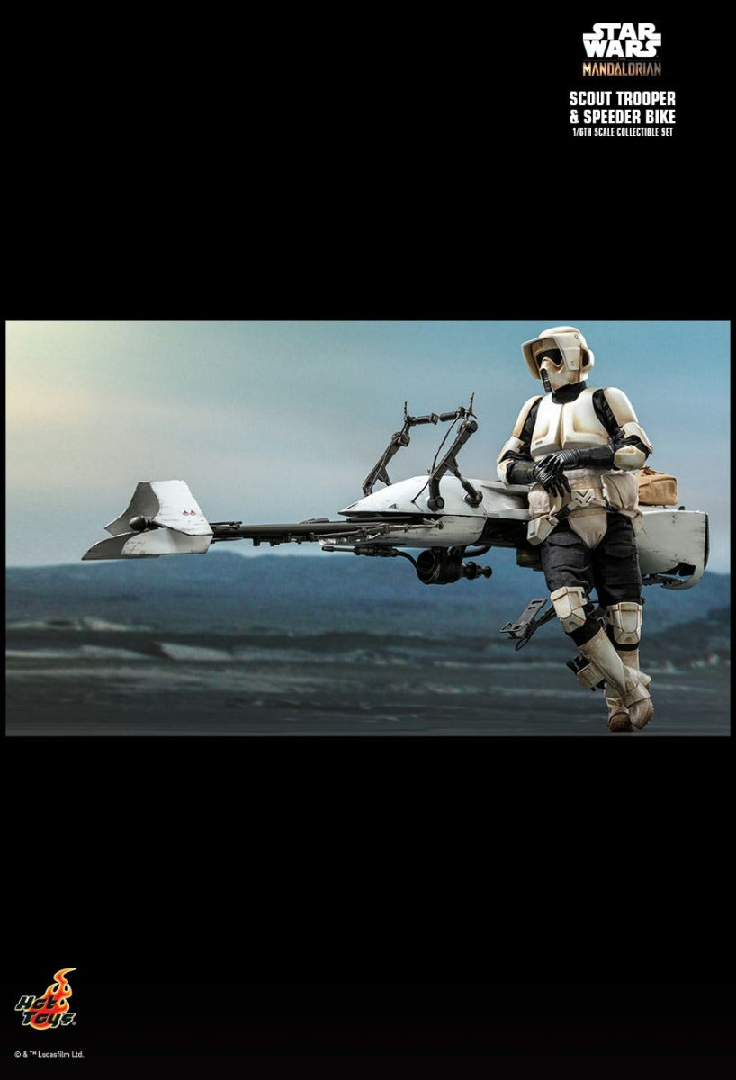 SCOUT TROOPER AND SPEEDER BIKE