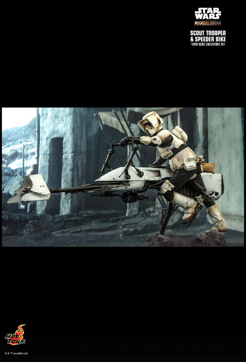 SCOUT TROOPER AND SPEEDER BIKE