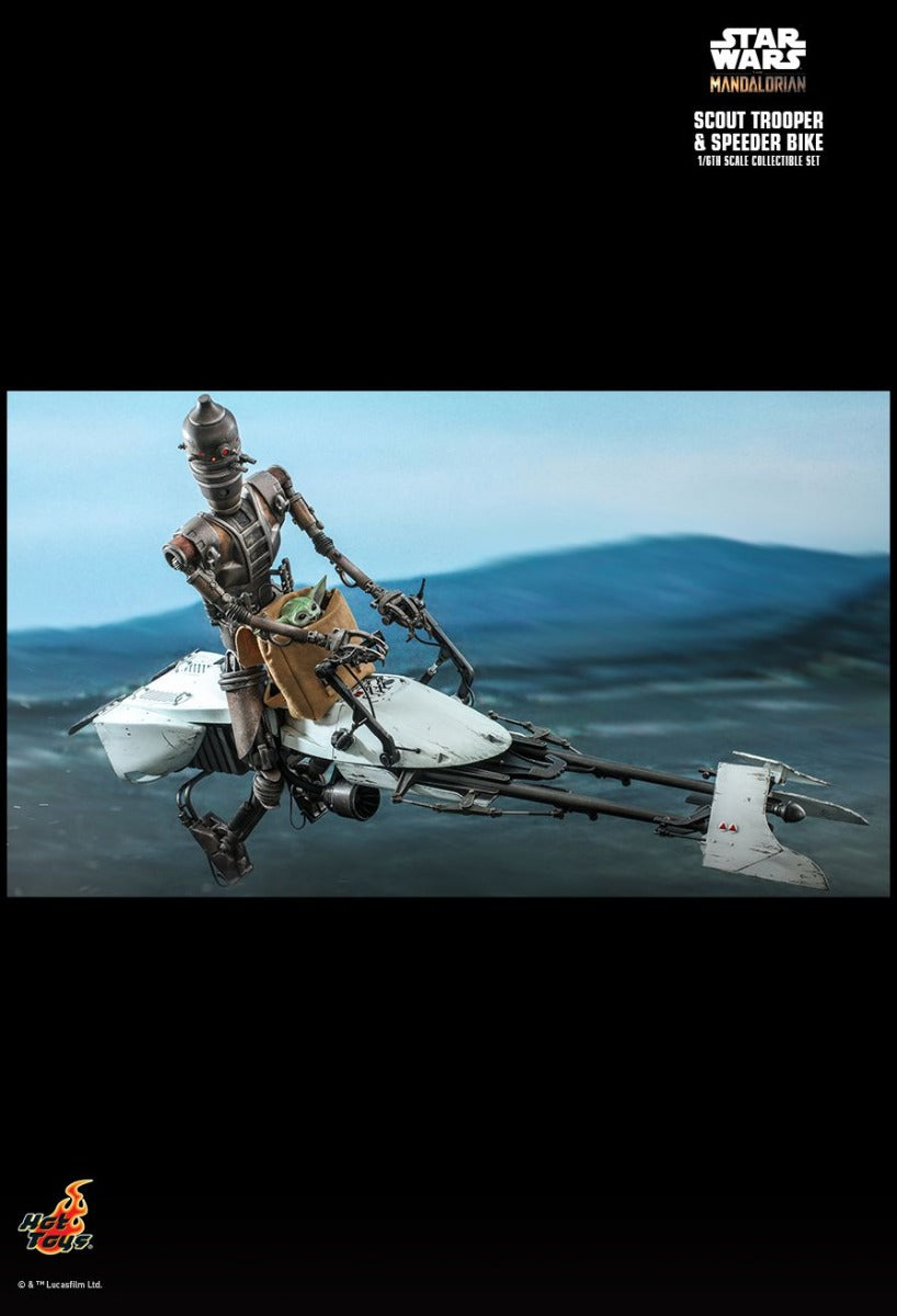 SCOUT TROOPER AND SPEEDER BIKE