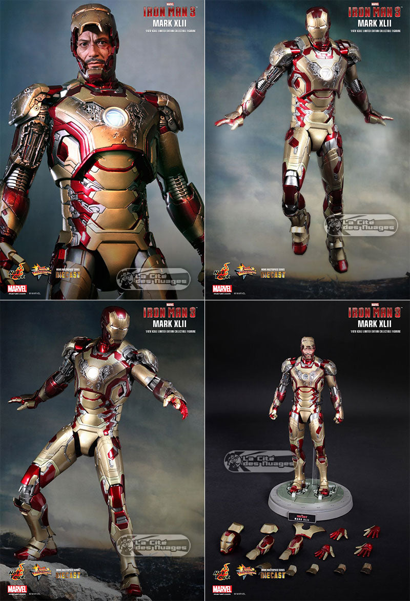 HOT TOYS MARVEL IRON MAN 3: IRON MAN MARK 42- MMS197-D02 - Anotoys Collectibles