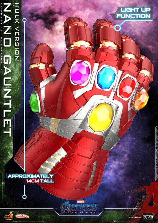 COSBABY NANO GAUNTLET (HULK VERSION) BOBBLE-HEAD - COSB647 - Anotoys Collectibles