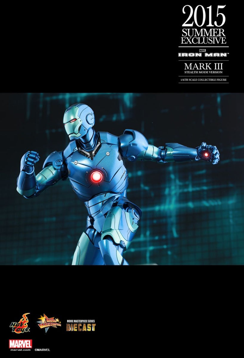 HOT TOYS MARVEL IRON MAN: IRON MAN (STEALTH MODE VERSION) MARK III  - MMS314-D12 - Anotoys Collectibles