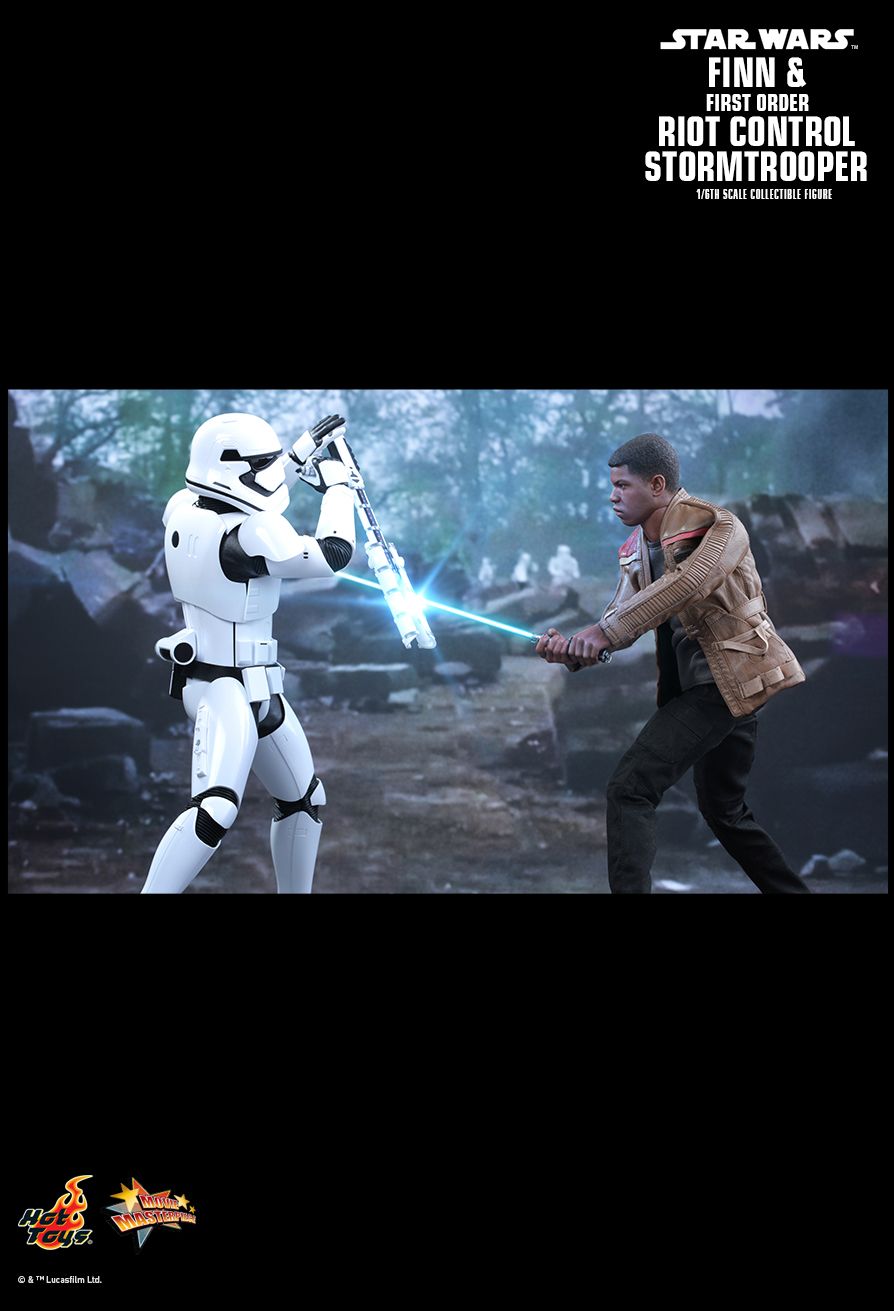 FINN AND STORM TROOPER