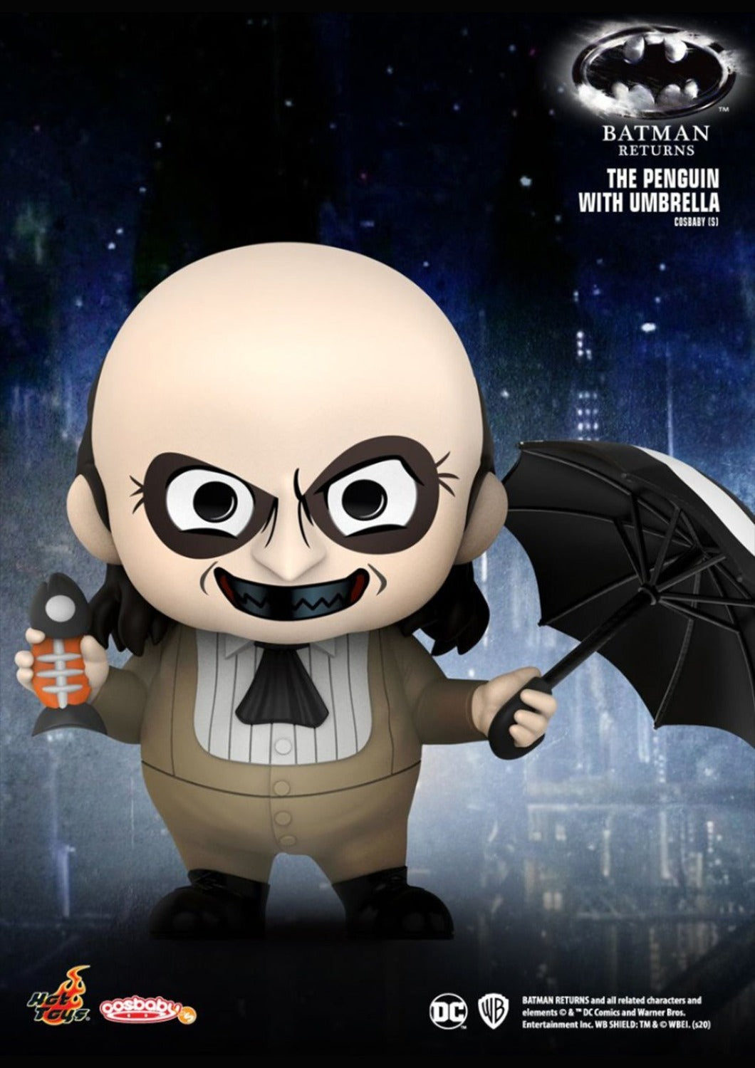 COSBABY BATMAN RETURNS THE PENGUIN WITH UMBRELLA - COSB718 - Anotoys Collectibles