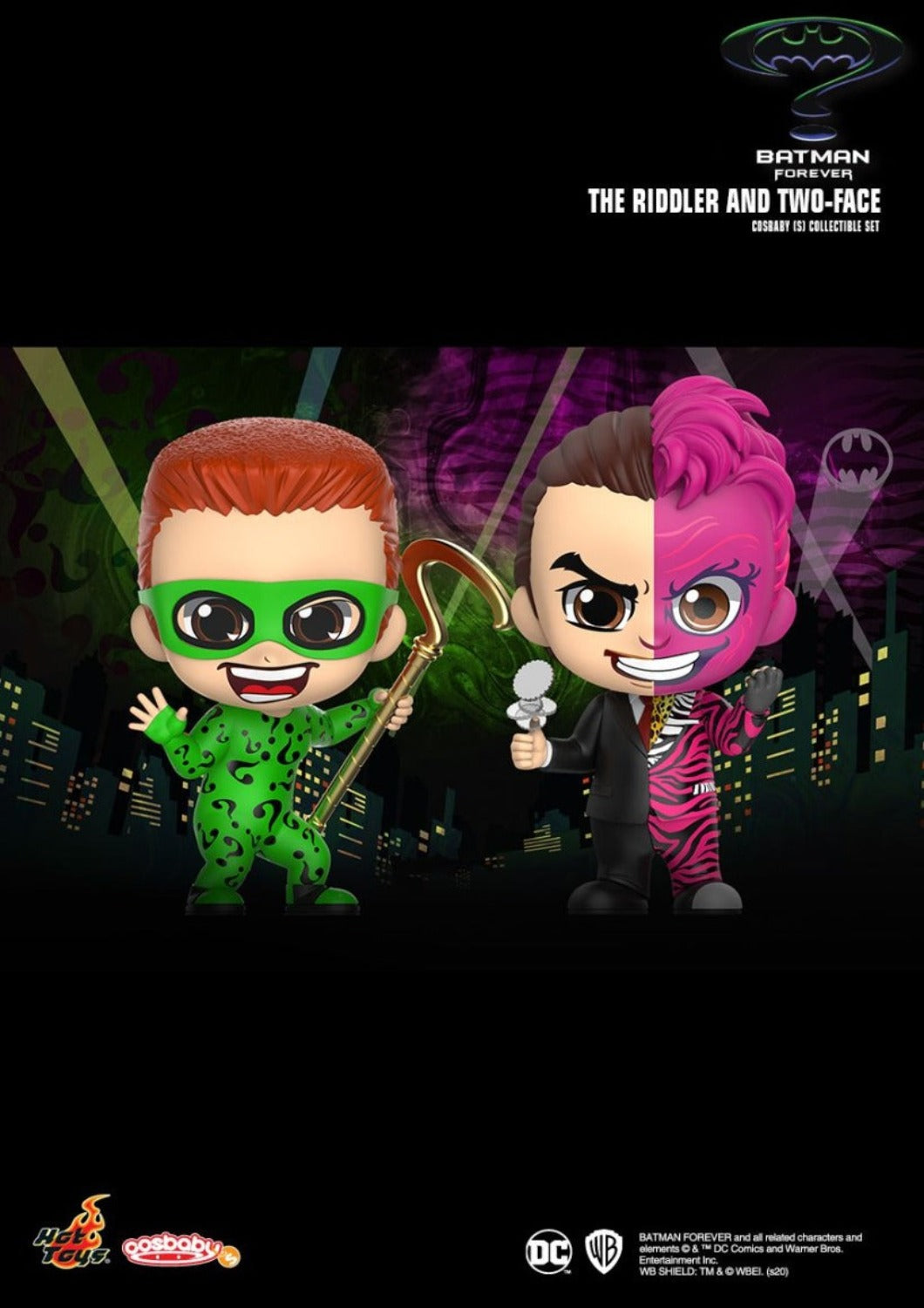 (S) BATMAN FOREVER THE RIDDLER AND TWO-FACE