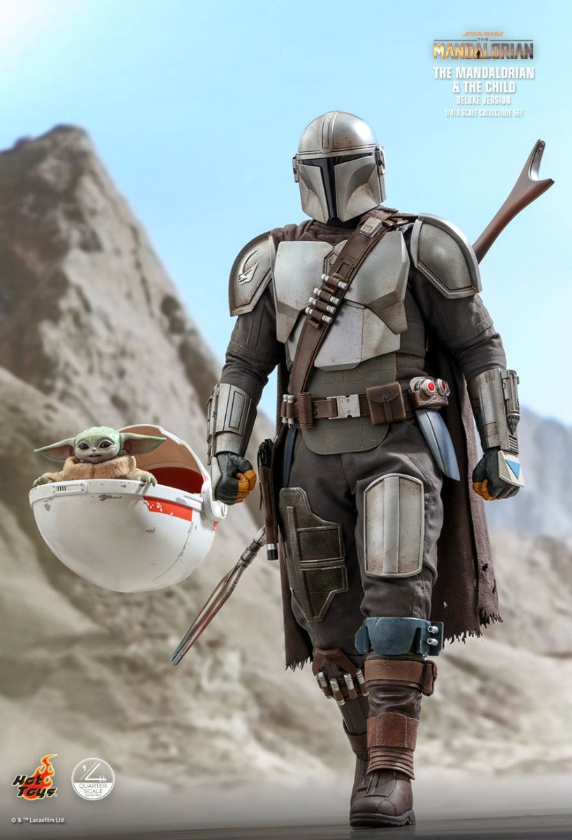 MANDALORIAN & THE CHILD COLLECTIBLE SET (DELUXE VERSION)