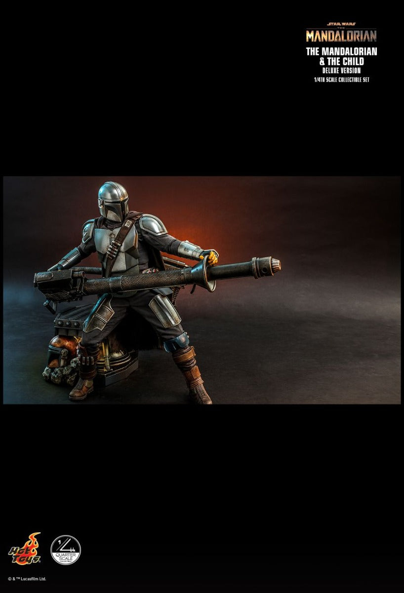 MANDALORIAN & THE CHILD COLLECTIBLE SET (DELUXE VERSION)