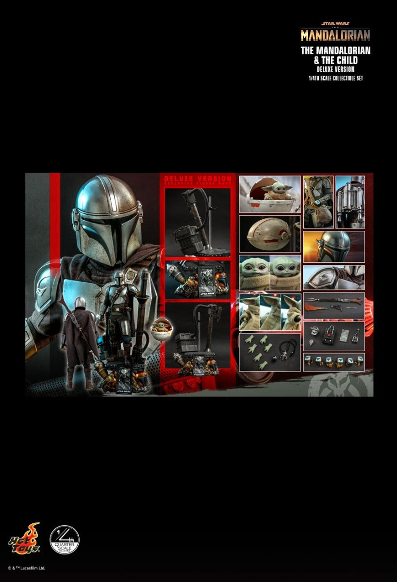 MANDALORIAN & THE CHILD COLLECTIBLE SET (DELUXE VERSION)