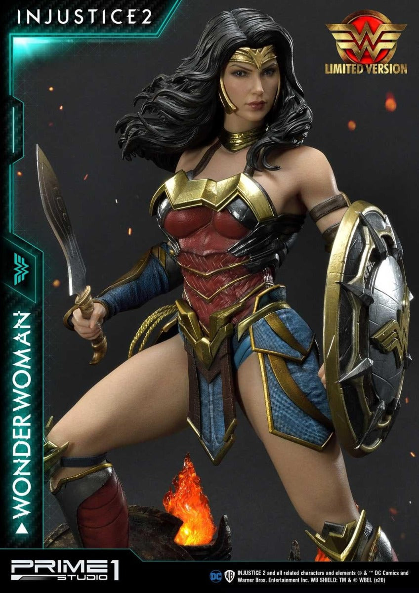 PRIME 1 STUDIO INJUSTICE 2 WONDER WOMAN LM VERSION 1/4 PMDCIJ-06LM - Anotoys Collectibles