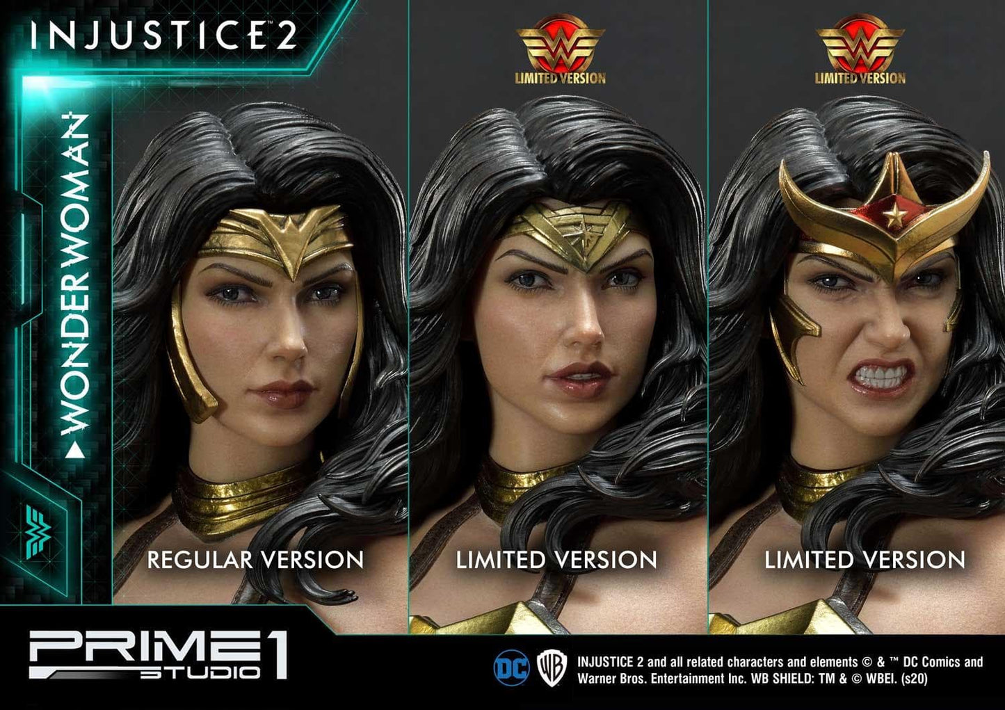 PRIME 1 STUDIO INJUSTICE 2 WONDER WOMAN LM VERSION 1/4 PMDCIJ-06LM - Anotoys Collectibles