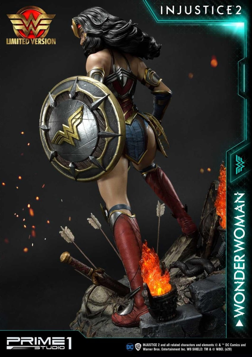 PRIME 1 STUDIO INJUSTICE 2 WONDER WOMAN LM VERSION 1/4 PMDCIJ-06LM - Anotoys Collectibles