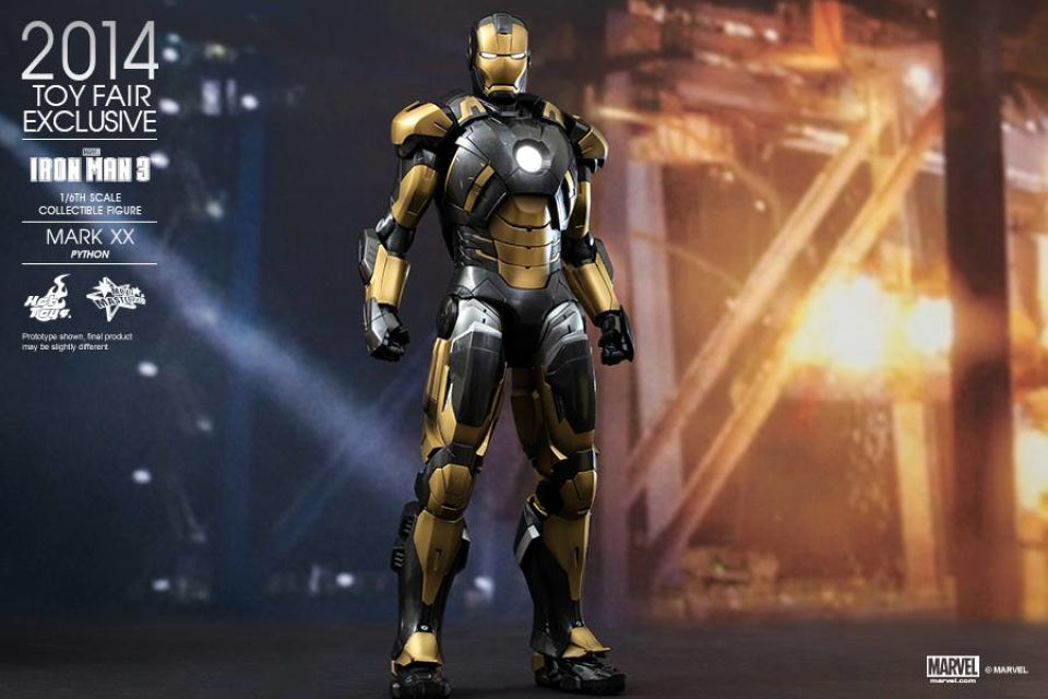 HOT TOYS MARVEL IRON MAN 3: MARK XX (20) PYTHON - MMS248 - Anotoys Collectibles