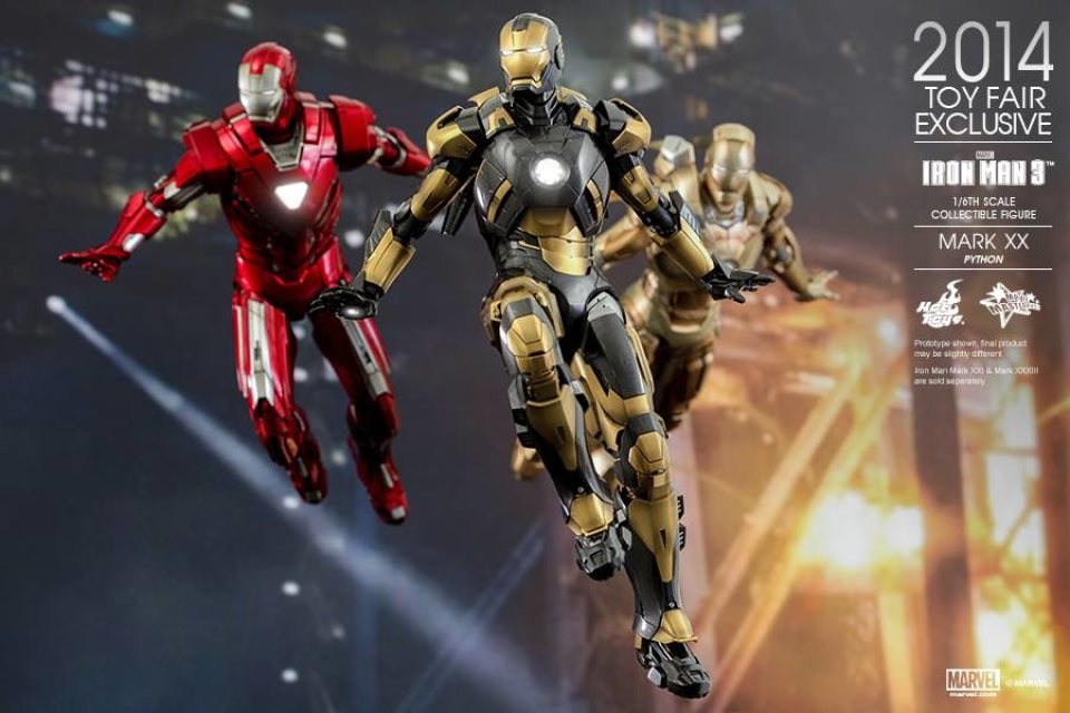 HOT TOYS MARVEL IRON MAN 3: MARK XX (20) PYTHON - MMS248 - Anotoys Collectibles