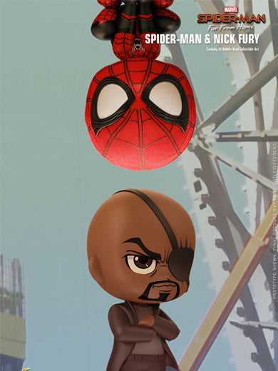 SPIDER MAN AND NICK FURY