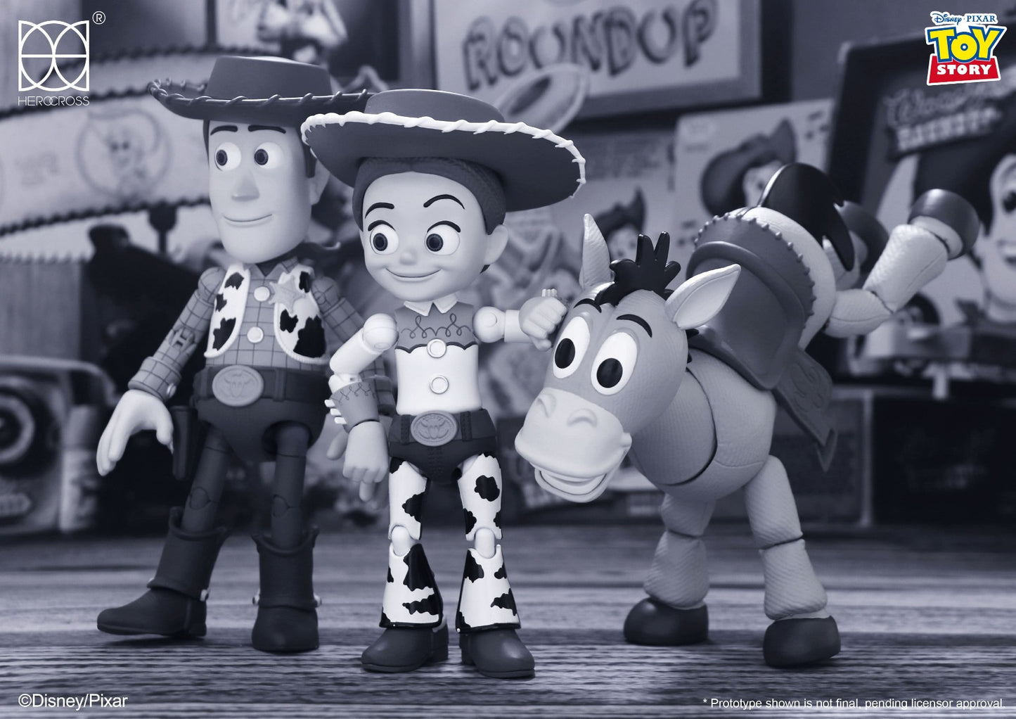 WOODY & JESSIE & BULLSEYE