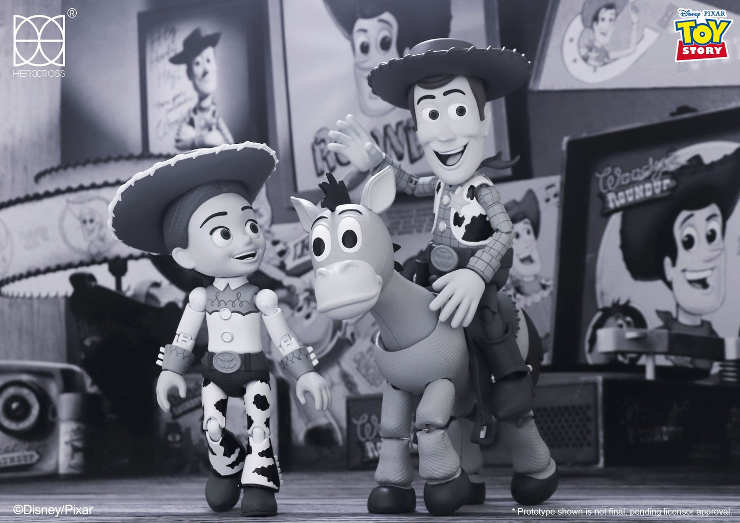WOODY & JESSIE & BULLSEYE