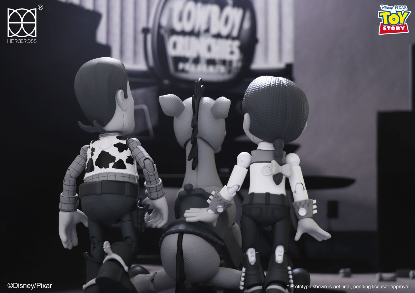 WOODY & JESSIE & BULLSEYE