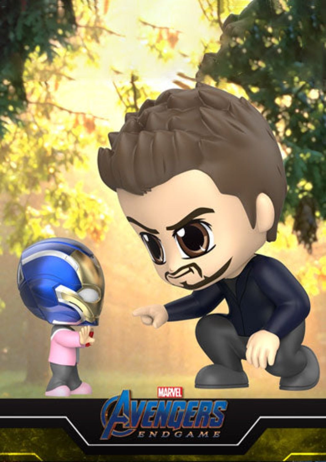 TONY STARK AND MORGAN STARK