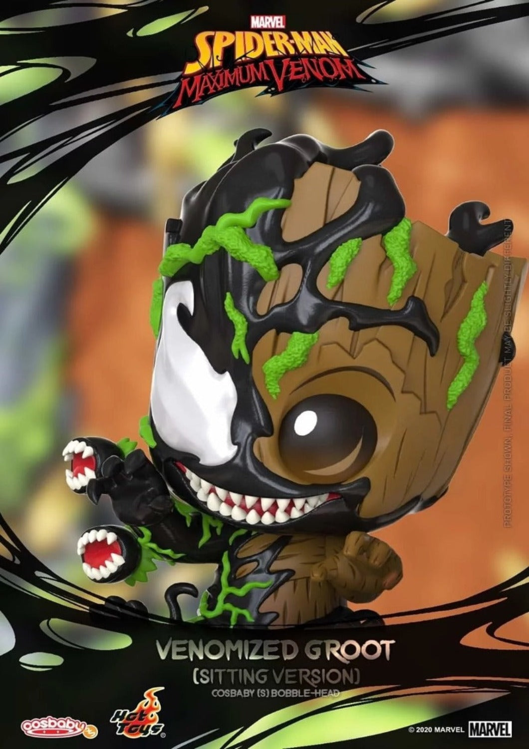 VENOMIZED GROOT (SITTING VERSION)