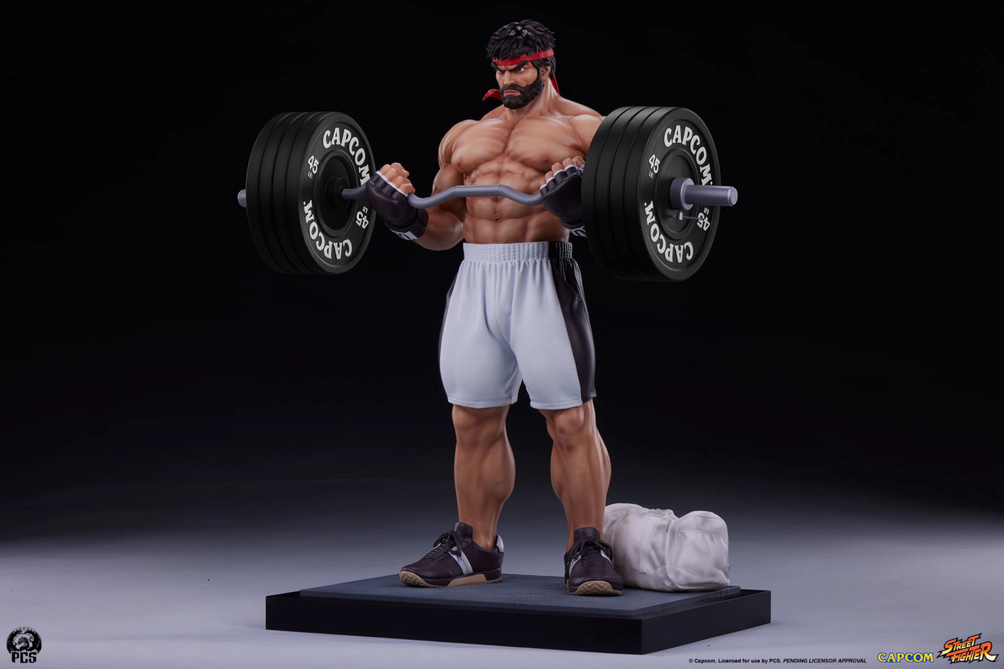 PCS STREET FIGHTER - RYU BATTLE EDITION: POWERLIFTING 1:4 PREMIER SERIES STATUE