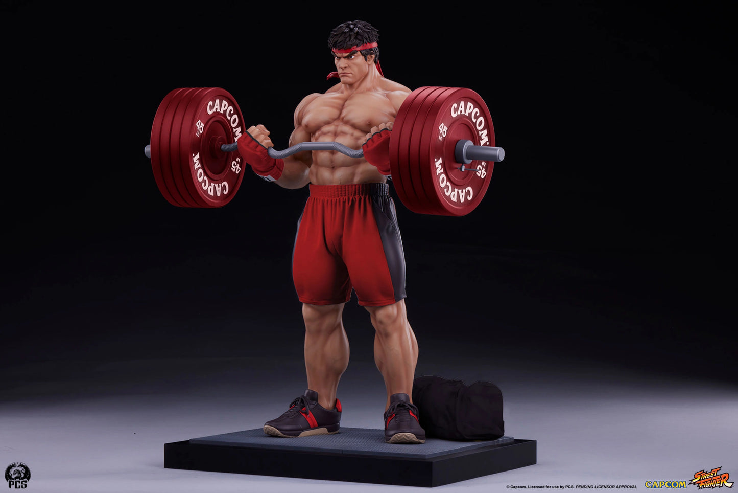 PCS STREET FIGHTER - RYU: POWERLIFTING 1:4 PREMIER SERIES STATUE