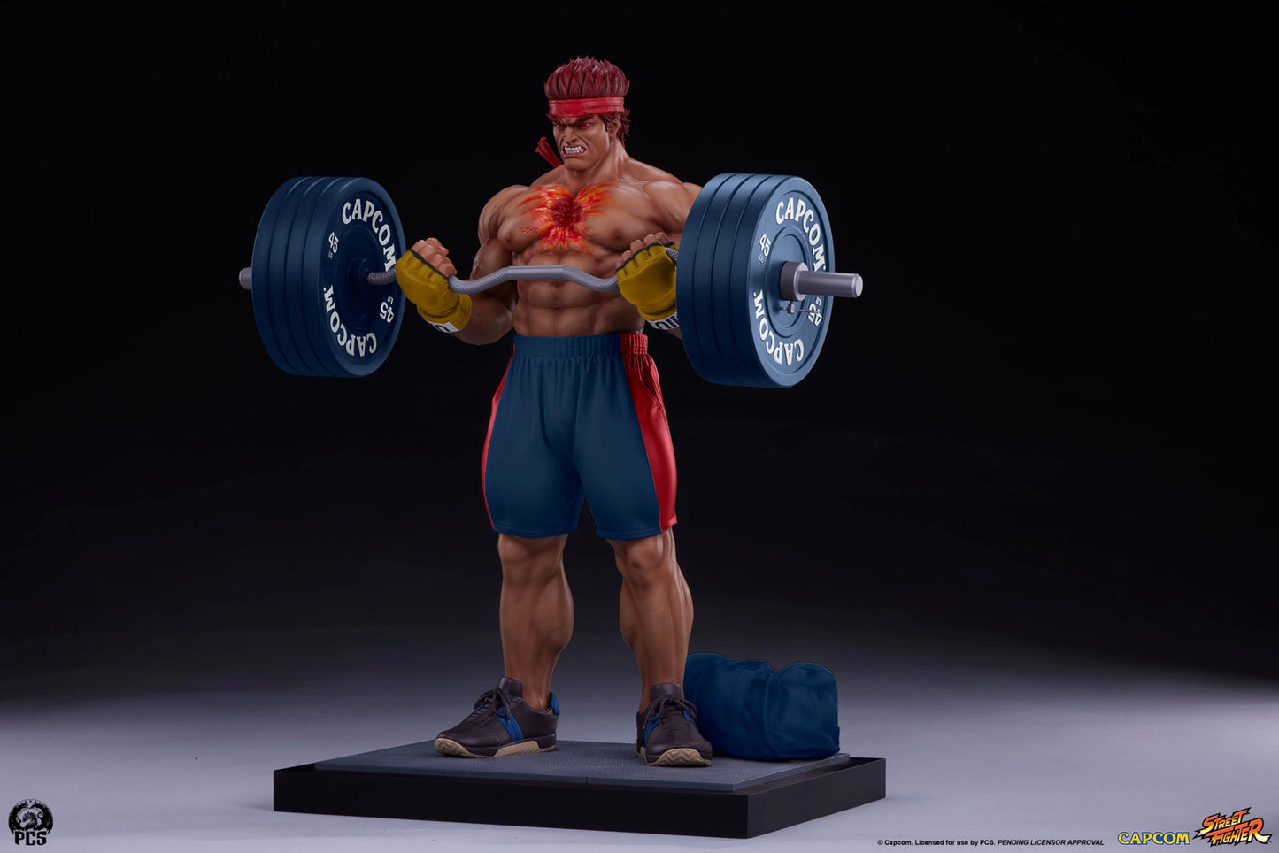 PCS STREET FIGHTER - EVIL RYU: POWERLIFTING 1:4 PREMIER SERIES STATUE