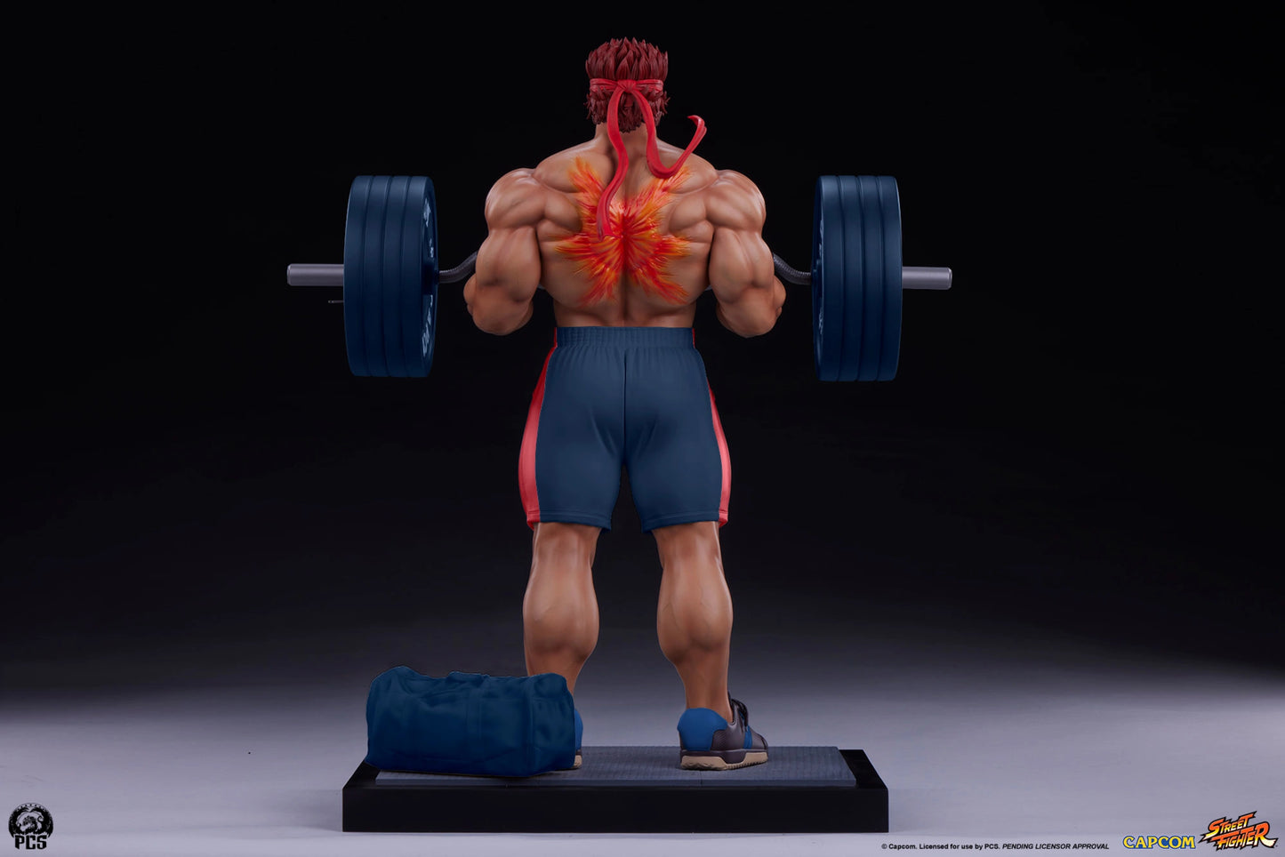 PCS STREET FIGHTER - EVIL RYU: POWERLIFTING 1:4 PREMIER SERIES STATUE