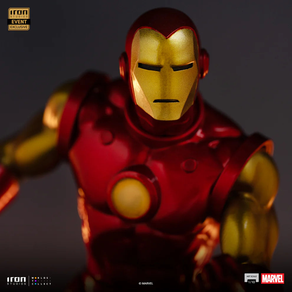 IRON STUDIOS - IRON MAN (CCXP EVENT EXCLUSIVE 2025) - MARCAS123525-10 - Anotoys Collectibles