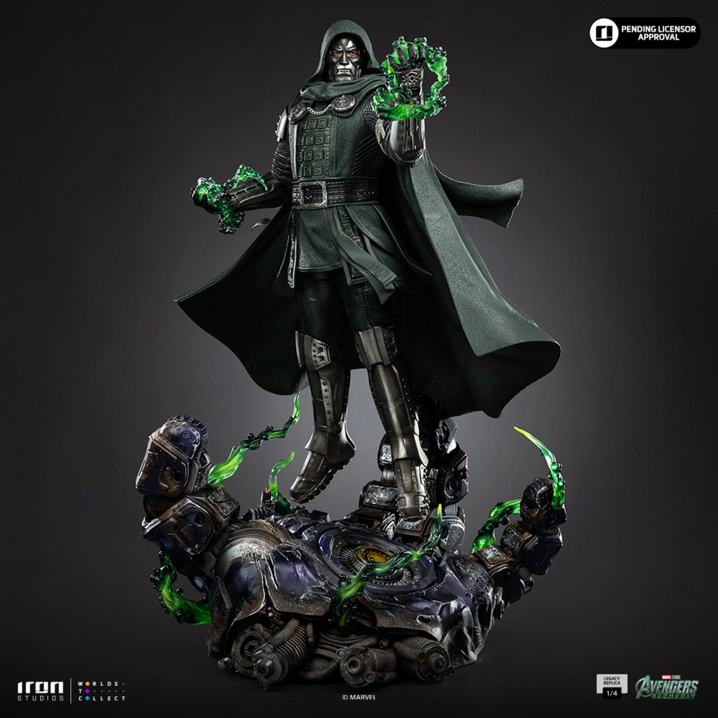 IRON STUDIOS DOCTOR DOOM - AVENGERS DOOMSDAY - LEGACY REPLICA 1/4 - MARCAS143226-14(PRE-ORDER)