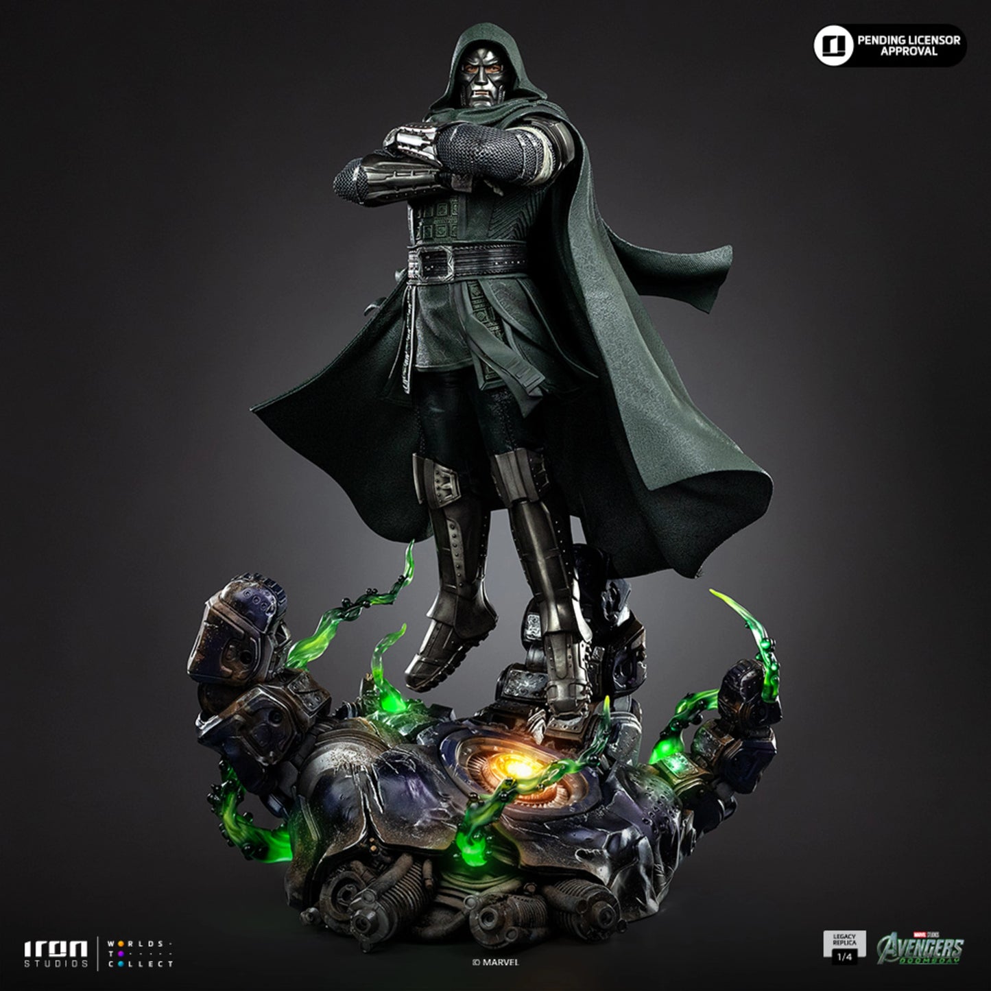 IRON STUDIOS DOCTOR DOOM - AVENGERS DOOMSDAY - LEGACY REPLICA 1/4 - MARCAS143226-14(PRE-ORDER)