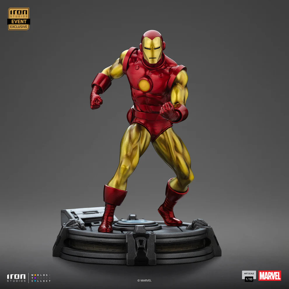 IRON STUDIOS - IRON MAN (CCXP EVENT EXCLUSIVE 2025) - MARCAS123525-10 - Anotoys Collectibles
