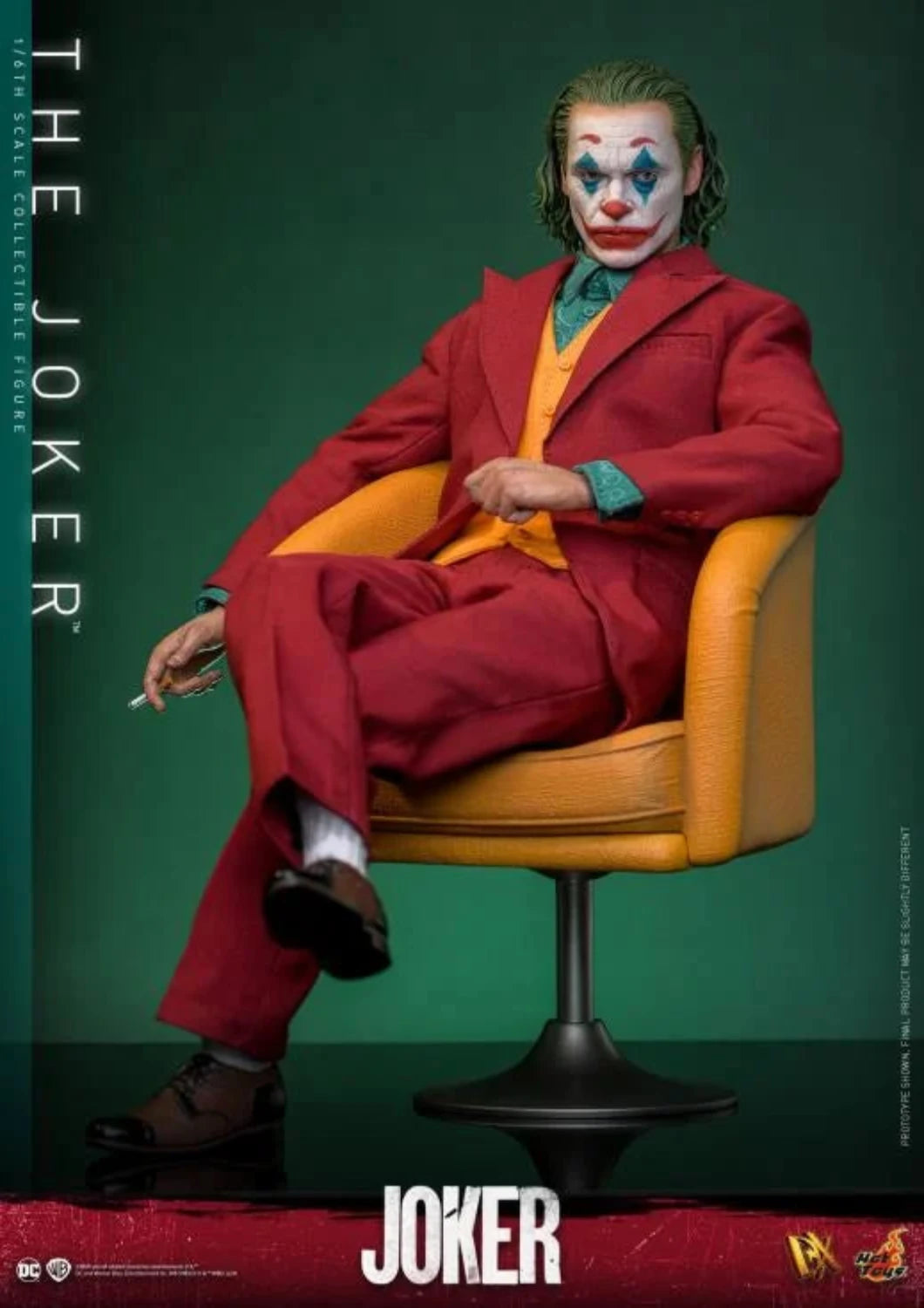 HOT TOYS JOKER - 1/6TH SCALE THE JOKER COLLECTIBLE FIGURE (SCULTED HAIR VERSION) - DX42