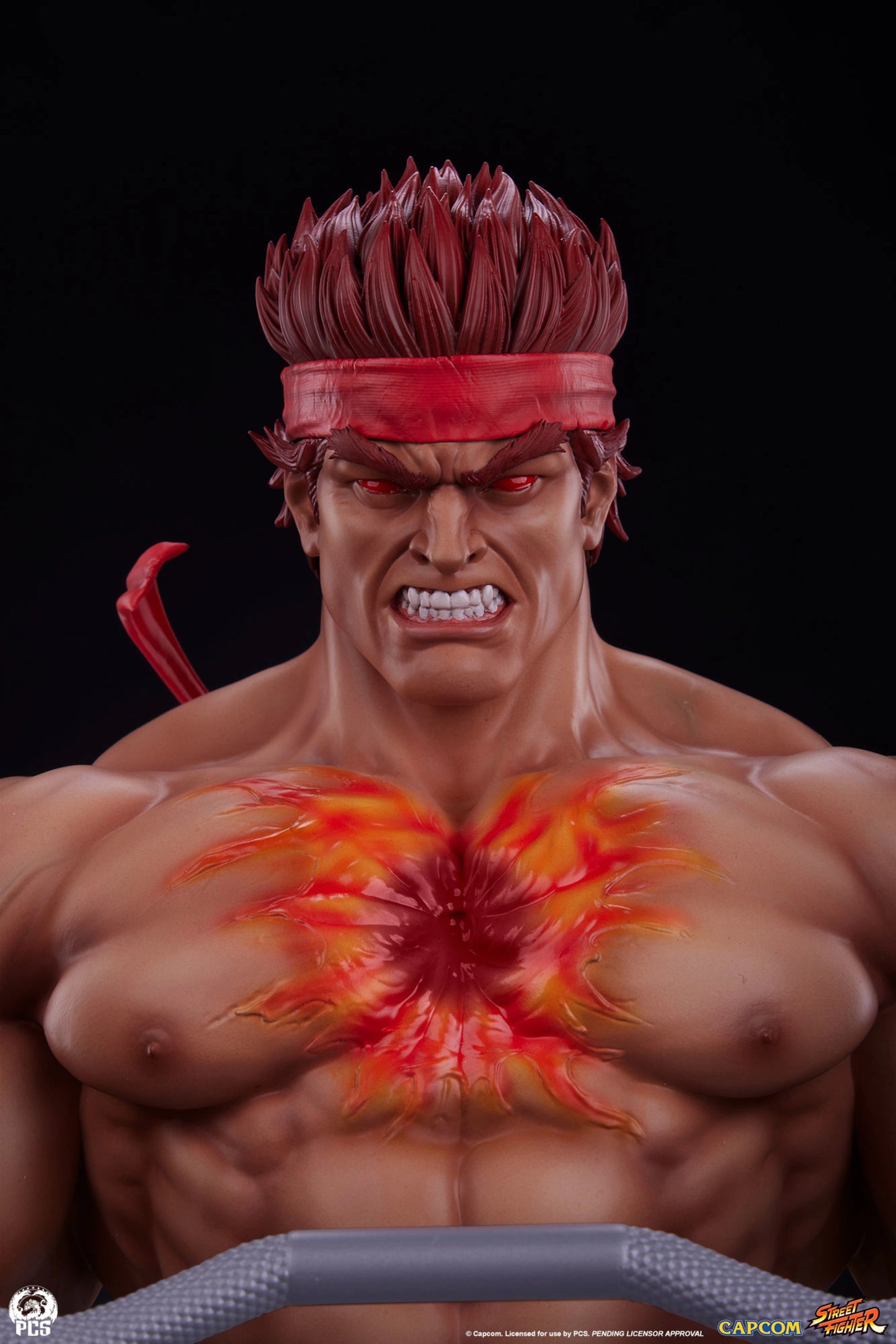 PCS STREET FIGHTER - EVIL RYU: POWERLIFTING 1:4 PREMIER SERIES STATUE