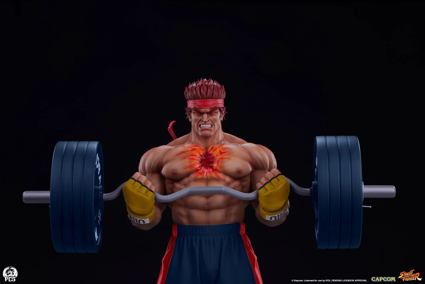 PCS STREET FIGHTER - EVIL RYU: POWERLIFTING 1:4 PREMIER SERIES STATUE