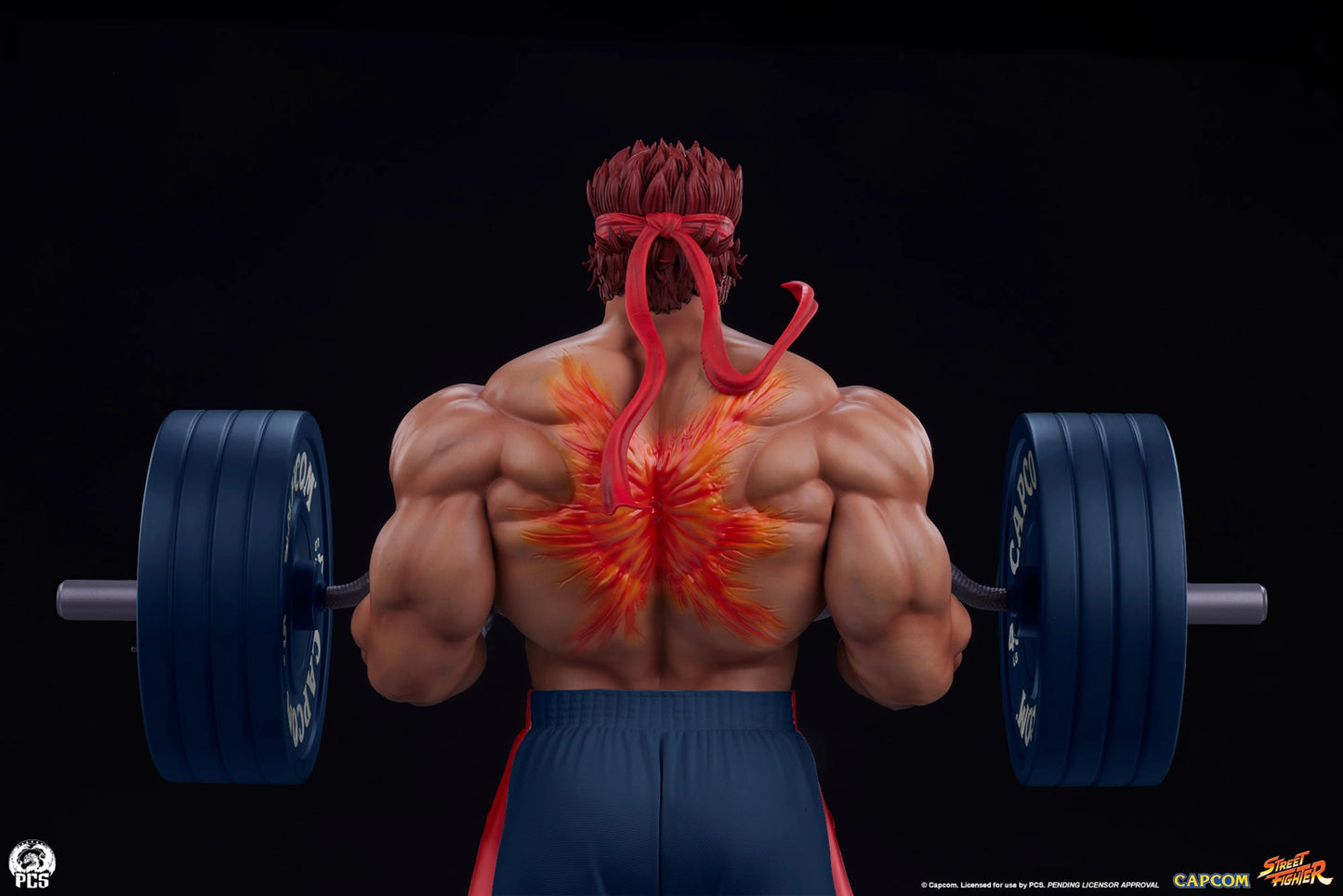 PCS STREET FIGHTER - EVIL RYU: POWERLIFTING 1:4 PREMIER SERIES STATUE