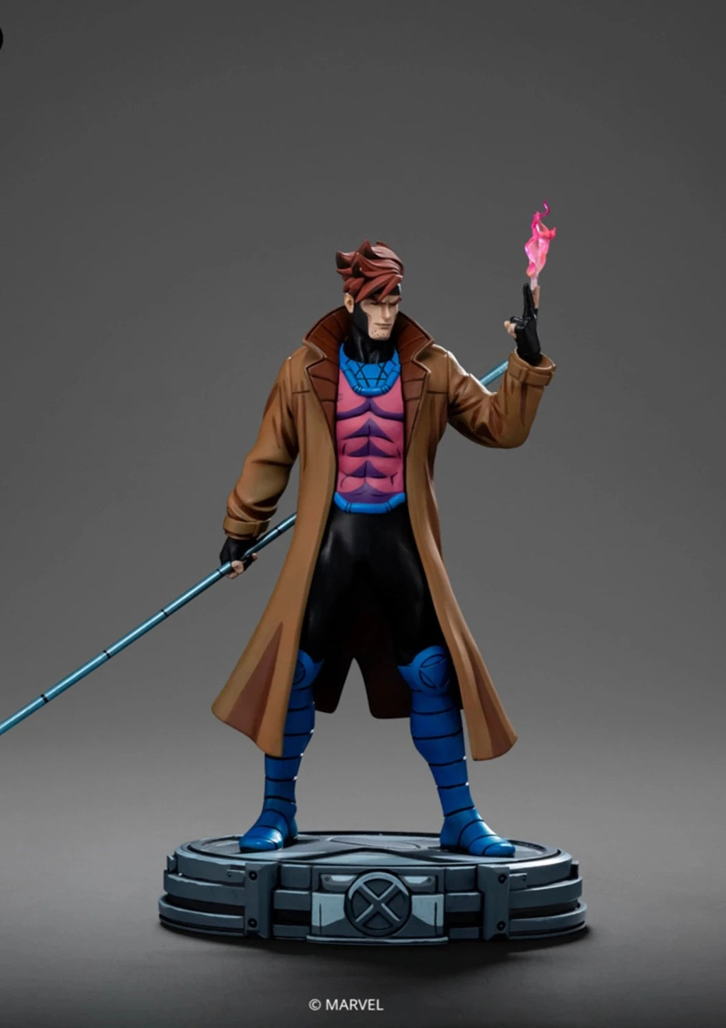 IRON STUDIOS GAMBIT X-MEN '97 MARVEL ART SCALE 1/10 - MARCAS99724-10 (PRE-ORDER) - Anotoys Collectibles