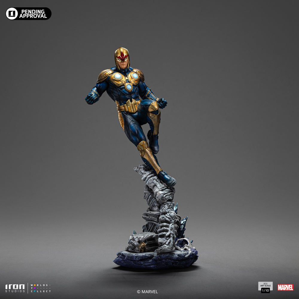 IRON STUDIOS NOVA MARVEL ART SCALE 1/10 - Anotoys Collectibles