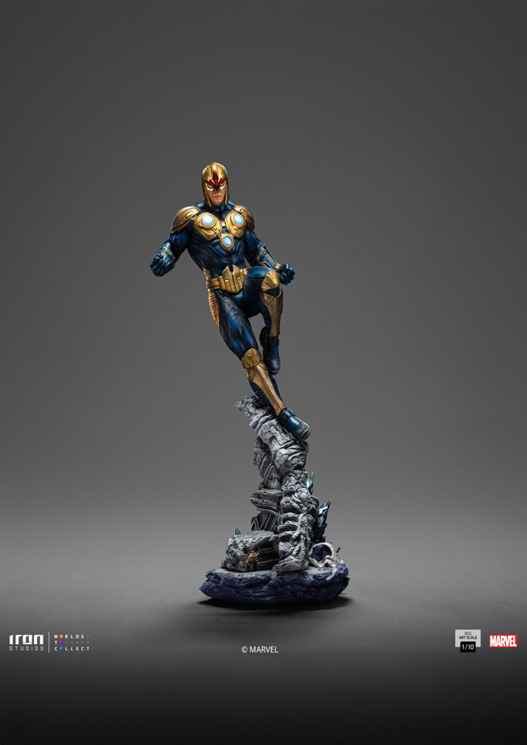 IRON STUDIOS NOVA MARVEL ART SCALE 1/10 - Anotoys Collectibles