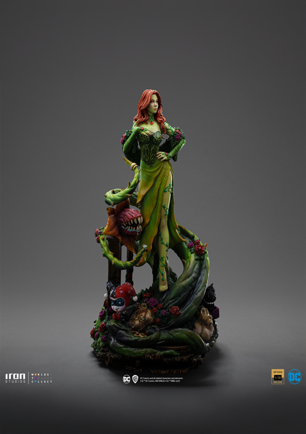 IRON STUDIOS POISON IVY (GOTHAM CITY SIRENS) DC COMICS DELUXE ART SCALE 1/10 - Anotoys Collectibles