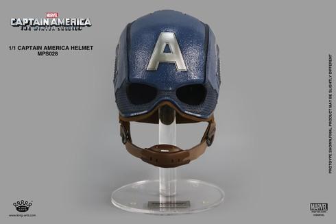 KING ARTS MOVIE PROP SERIES 1/1 CAPT. AMERICA HELMET - MPS028 - Anotoys Collectibles